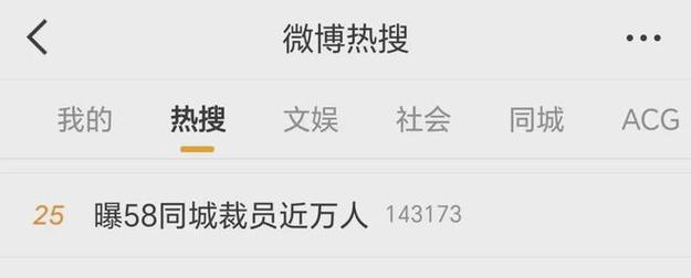 新澳门开奖记录新纪录和曝58同城大规模裁员与58同城传统业务遭巨头夹击